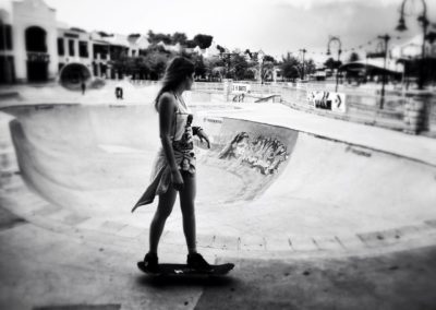 Girl Skating