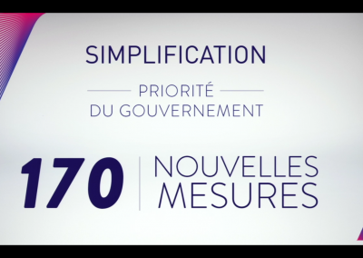 La Simplification, priorité du Gouvernement